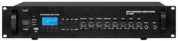 BS系列MP3蓝牙IP网络功率放大器 BS-080M